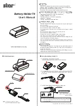 Preview for 1 page of Star Battery Holder T4 User Manual