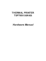 Star TSP700II Hardware Manual preview