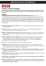 Preview for 2 page of Stark 61009 Owner'S Manual And Safety Instructions