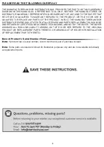 Preview for 9 page of Stark 61009 Owner'S Manual And Safety Instructions