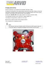 Preview for 11 page of STARKE ARVID Vakuflex 280 Operating Instructions Manual