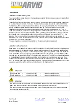 Preview for 22 page of STARKE ARVID Vakuflex 280 Operating Instructions Manual