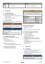 Preview for 137 page of Starmix ISC H-1225 Asbest Operating Instructions Manual