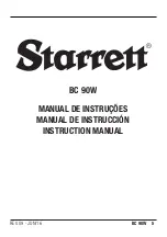 Preview for 5 page of Starrett BC 90W Instruction Manual