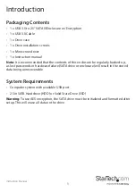 Preview for 4 page of StarTech.com 8STS2510BU33PW Instruction Manual