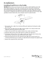 Preview for 5 page of StarTech.com DRW115SAT User Manual