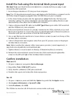 Preview for 8 page of StarTech.com ICUSB23216FD Quick Start Manual