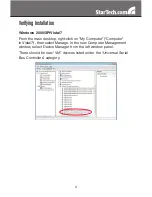 Preview for 6 page of StarTech.com PCIUSB7 Instruction Manual
