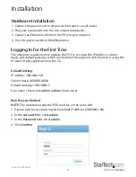 Preview for 6 page of StarTech.com PDU02IP Instruction Manual