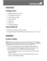 Preview for 4 page of StarTech.com PEX2PCIE4L Instruction Manual