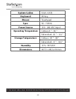 Preview for 41 page of StarTech.com RKCONS1708K User Manual