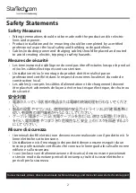 Preview for 3 page of StarTech.com SV431DHD4KU User Manual