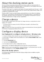 Preview for 7 page of StarTech.com USB3VDOCKD User Manual