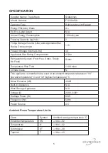 Preview for 5 page of STATESMAN F1230APW Instruction Manual