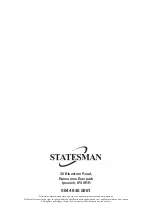 Preview for 20 page of STATESMAN F1230APW Instruction Manual