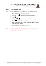 Preview for 25 page of STATUS SCIENTIFIC CONTROLS FGD10B Series Installation, Commissioning And Operation Manual