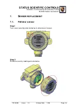 Preview for 35 page of STATUS SCIENTIFIC CONTROLS FGD10B Series Installation, Commissioning And Operation Manual