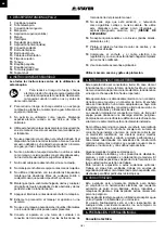 Preview for 8 page of stayer BVAC 2200 E Operating Instructions Manual