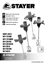 Preview for 1 page of stayer DM1450 Operating Instructions Manual