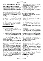 Preview for 20 page of stayer GAS VENTO 25 B Operating Instructions Manual