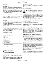 Preview for 16 page of stayer MINICOM B 12V Operating Instructions Manual