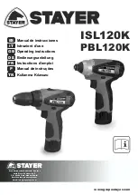 Preview for 1 page of stayer PBL120K Operating Instructions Manual