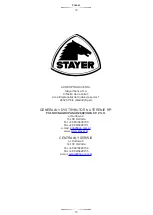 Preview for 19 page of stayer VAC70 B Operating Instructions Manual