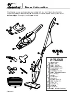 Preview for 4 page of Steamfast SF-295 Owner'S Manual