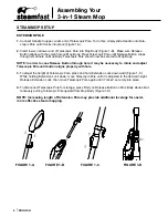 Preview for 6 page of Steamfast SF-295 Owner'S Manual