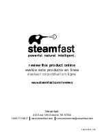 Preview for 21 page of Steamfast SF-295 Owner'S Manual