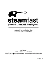 Preview for 12 page of Steamfast SF-435W User Manual