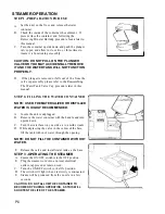 Preview for 7 page of Steamfast SP-350 Series Instructions Manual