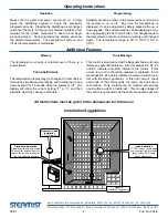 Preview for 4 page of Steamist TC-135 Installation And Operating Instructions