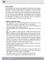 Preview for 10 page of Steba LB 7 Instructions For Use Manual