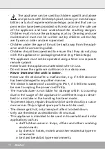 Preview for 14 page of Steba SV 120 Professional Instructions For Use Manual