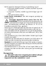 Preview for 36 page of Steba SV 120 Professional Instructions For Use Manual