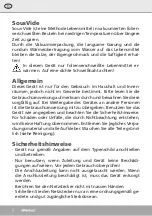 Preview for 2 page of Steba SV 60 Instructions For Use Manual