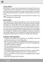 Preview for 14 page of Steba SV 60 Instructions For Use Manual