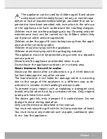 Preview for 11 page of Steba VG P20 Instructions For Use Manual