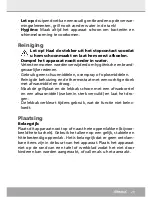 Preview for 29 page of Steba VG P20 Instructions For Use Manual