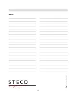 Preview for 28 page of Steco ARTA series Installation, Operation & Maintenance Manual