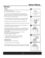 Preview for 17 page of STEELE PRODUCTS SPGG900E Owner'S Manual