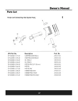 Preview for 28 page of STEELE PRODUCTS SPGG900E Owner'S Manual