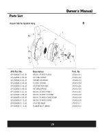 Preview for 30 page of STEELE PRODUCTS SPGG900E Owner'S Manual