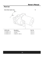 Preview for 35 page of STEELE PRODUCTS SPGG900E Owner'S Manual