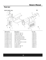 Preview for 37 page of STEELE PRODUCTS SPGG900E Owner'S Manual