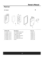 Preview for 38 page of STEELE PRODUCTS SPGG900E Owner'S Manual