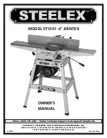 Preview for 1 page of Steelex ST1001 Owner'S Manual