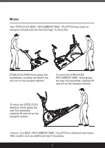 Preview for 5 page of SteelFlex ELLIPTICAL XE-7400 User Manual