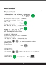 Preview for 16 page of SteelFlex ELLIPTICAL XE-7400 User Manual